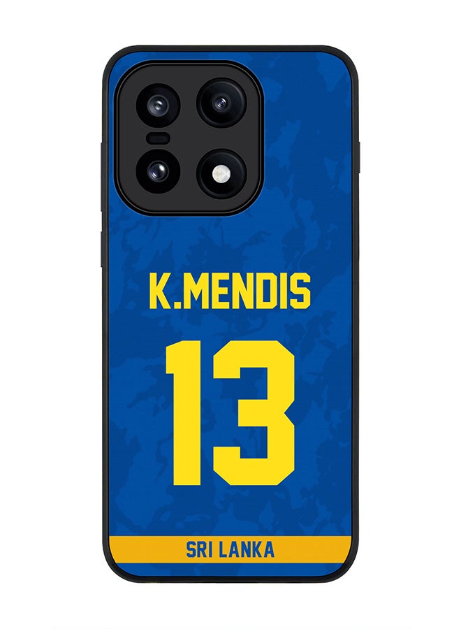 Stylizedd For OnePlus 15 Case,Slim fit Camera Protection, Shockproof Thin Phone cover  - Sri lanka Kusal Mendis, Jersey No 13 - Image 1